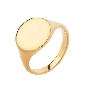 Maria Black Signet Ring